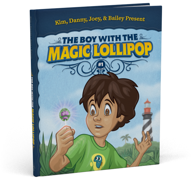 The Boy With the Magic Lollipop 2D Cover